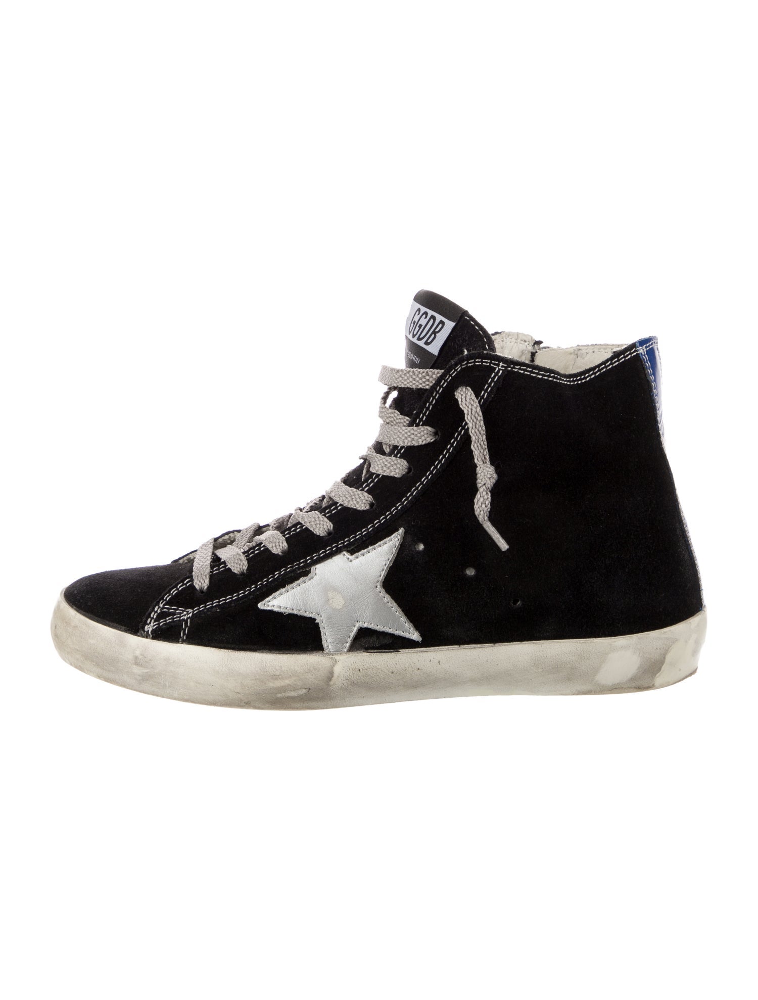 Golden Goose Suede Printed Sneakers
